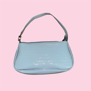 Light Blue Shoulder Purse